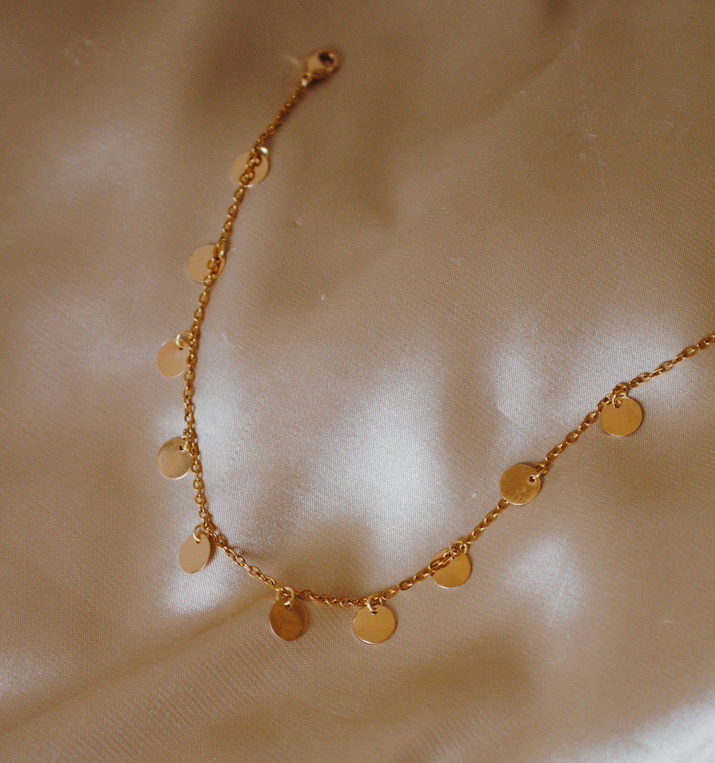 Multi Circle Anklet