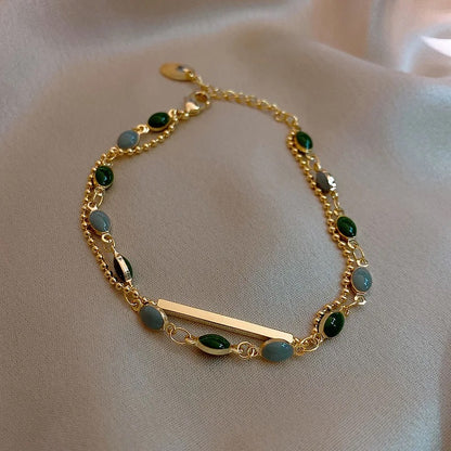 Green Stone Bracelet